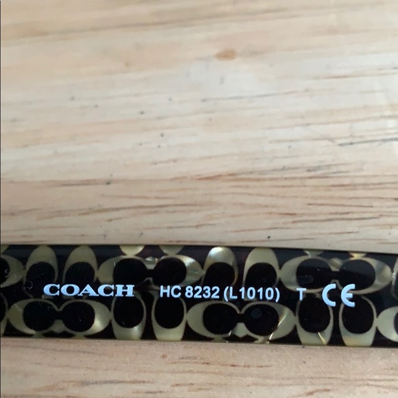 COACH WOMENS DESIGNER EYEWEAR BROWN NWT - Picture 6 of 7
